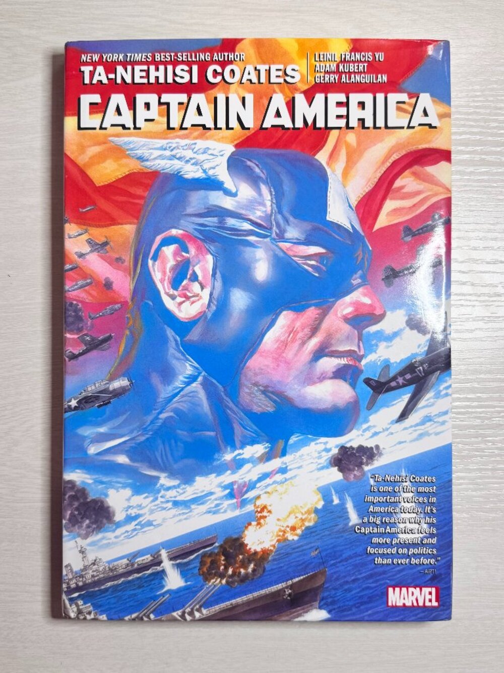 Marvel Captain America by Ta-Nehisi Coates Hardcover Graphic Novel Volume 1